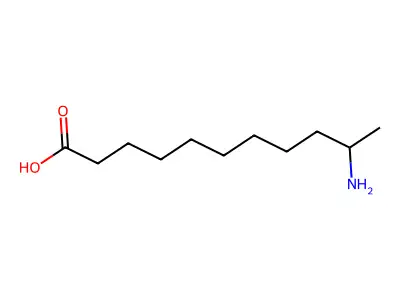 10-aminoundecanoic Acid structure