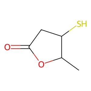 4-羟基-3-巯基戊酸γ-内酯 structure
