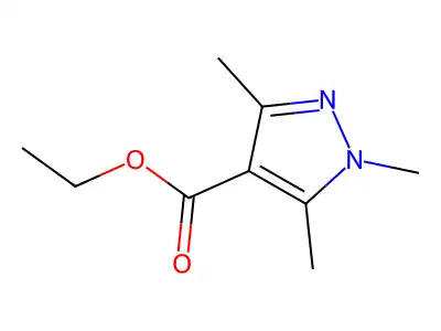 ethyl 1,3,5-trimethyl-1H-pyrazole-4-carboxylate structure