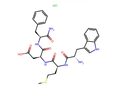 Tetragastrin structure