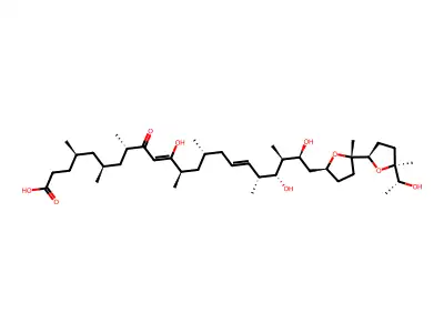 离子霉素 structure
