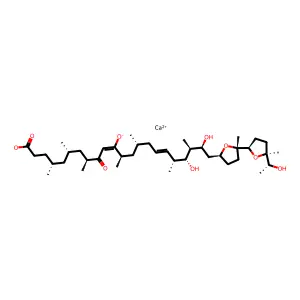 离子霉素 structure