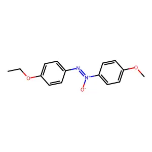 p-Azoxyanisoylphenetole structure
