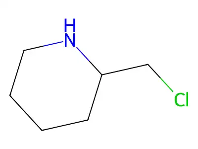 2-(Chloromethyl)piperidine structure