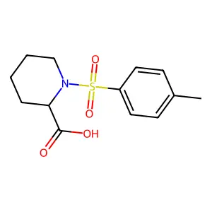 (2S)-1-Tosyl-piperidine-2-carboxylic acid structure