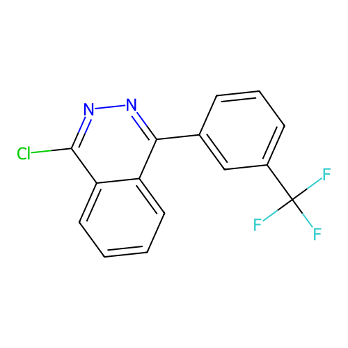 1-Chloro-4-[3-(trifluoromethyl)phenyl]phthalazine structure