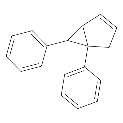 Bicyclo[3.1.0]hex-2-ene, 5,6-diphenyl- structure