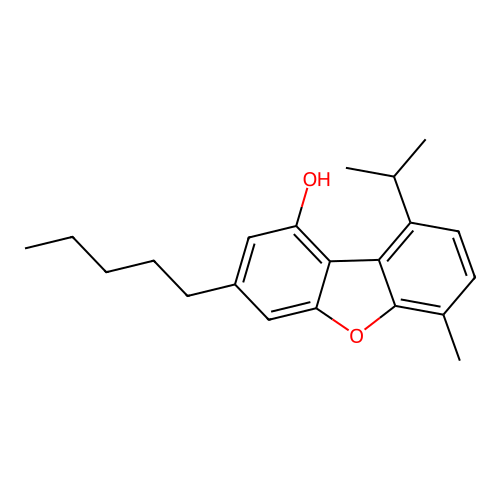 Cannabifuran structure