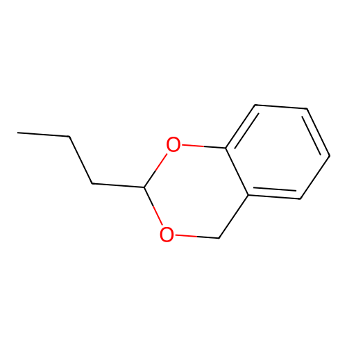 2-Propyl-1,3-benzodioxane structure