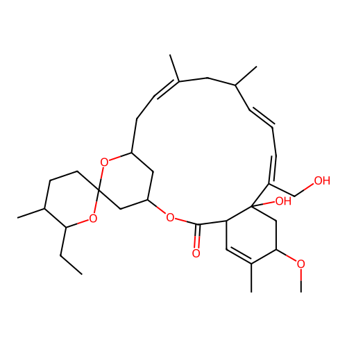 Milbemycin beta2 structure