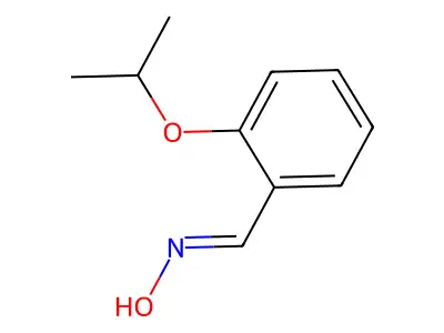 N-[(2-propan-2-yloxyphenyl)methylidene]hydroxylamine structure
