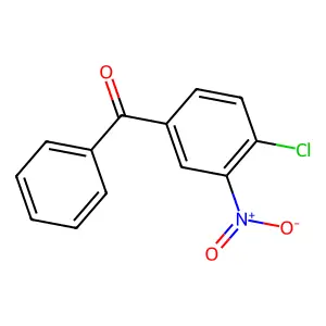 4-Chloro-3-nitrobenzophenone structure