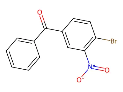 Methanone, (4-bromo-3-nitrophenyl)phenyl- structure