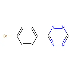 3-(4-Bromophenyl)-1,2,4,5-tetrazine structure