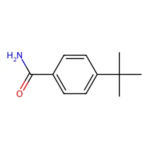 对叔丁基苯甲酰胺 structure