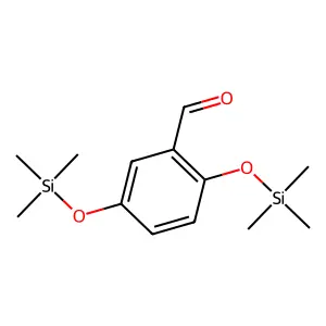 Benzaldehyde, 2,5-bis[(trimethylsilyl)oxy]- structure