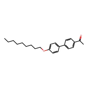 1-[4'-(Nonyloxy)[1,1'-biphenyl]-4-yl]ethanone structure