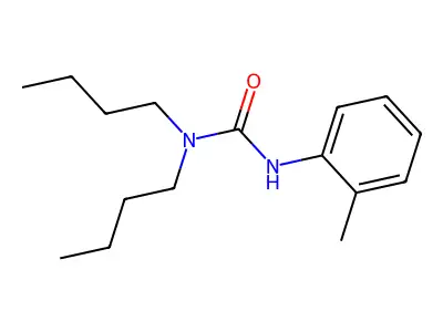 1,1-Dibutyl-3-(O-tolyl)urea structure