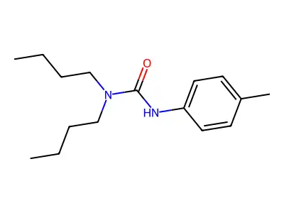 1,1-Dibutyl-3-(P-tolyl)urea structure