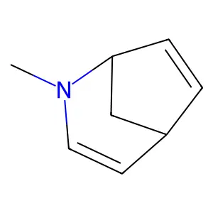 2-Azabicyclo(3.2.1)octa-3,6-diene, 2-methyl- structure