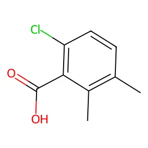 6-氯-2,3-二甲基苯甲酸 structure
