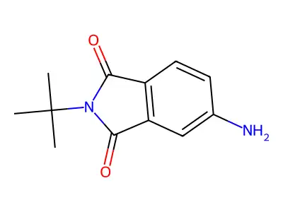 5-Amino-2-(tert-butyl)isoindoline-1,3-dione structure