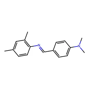 N,N-Dimethyl-alpha-(2,4-xylylimino)-para-toluidine structure