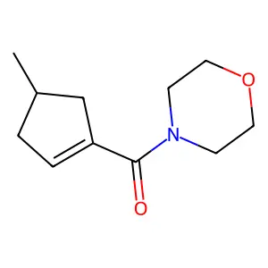 (4-Methylcyclopenten-1-yl)-morpholin-4-ylmethanone structure