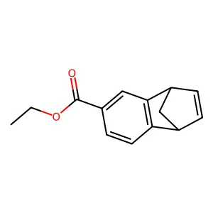 1,4-Methanonaphthalene-6-carboxylic acid ethyl ester, 1,4-dihydro- structure