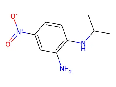 4-nitro-N1-(propan-2-yl)benzene-1,2-diamine structure