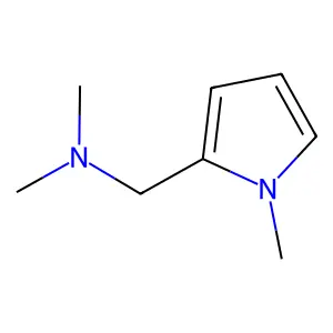 N,N,1-三甲基-1H-吡咯-2-甲胺 structure
