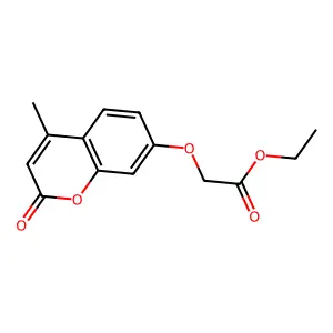 Ethyl 2-((4-methyl-2-oxo-2h-chromen-7-yl)oxy)acetate structure