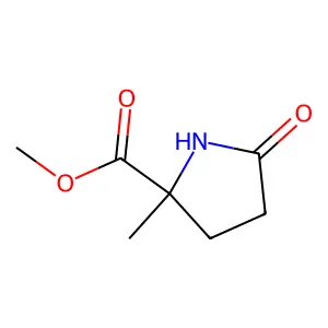 Methyl 2-methyl-5-oxopyrrolidine-2-carboxylate structure