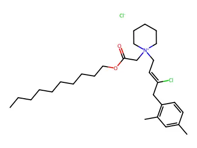 C29H47ClNO2.Cl structure