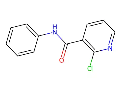 2-Chloro-N-phenyl-3-pyridinecarboxamide structure
