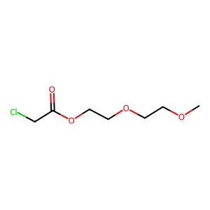 2-(2-Methoxyethoxy)ethyl chloroacetate structure