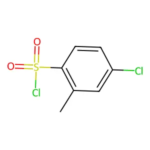 4-氯-2-甲基苯-1-磺酰氯 structure