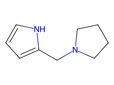 2-(1-pyrrolidinylmethyl)-1H-Pyrrole structure
