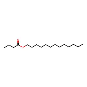 Tridecyl butyrate structure