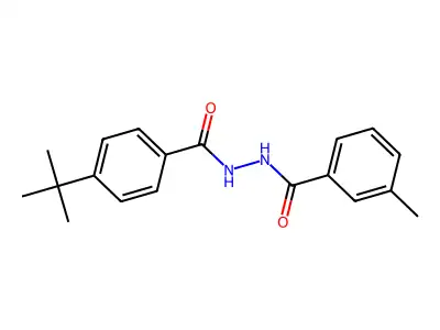N'-(4-(tert-Butyl)benzoyl)-3-methylbenzohydrazide structure