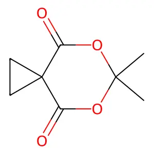 6,6-Dimethyl-5,7-dioxaspiro(2.5)octane-4,8-dione structure
