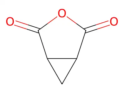 3-Oxabicyclo(3.1.0)hexane-2,4-dione structure
