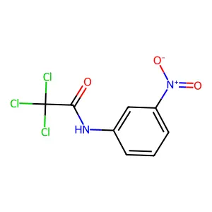 2,2,2-三氯-N-(3-硝基苯基)乙酰胺 structure