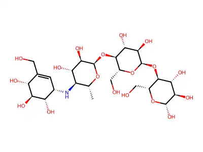 阿卡波糖 structure