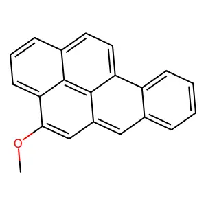 4-Methoxybenzo(a)pyrene structure