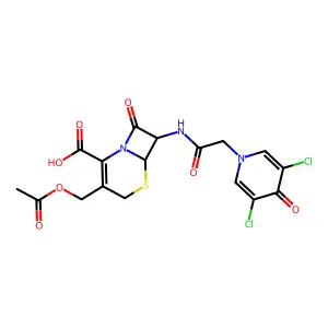 Cefazedone Impurity 6 structure