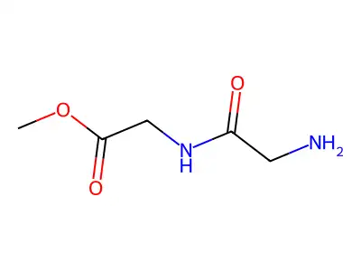 Methyl 2-(2-Aminoacetamido)Acetate structure