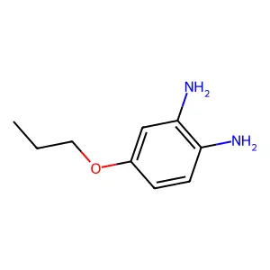 4-丙氧基苯-1,2-二胺 structure
