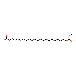 Methyl 23-oxotetracosanoate structure