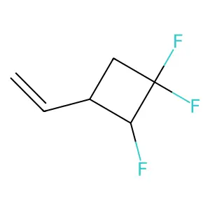 3-Ethenyl-1,1,2-trifluorocyclobutane structure